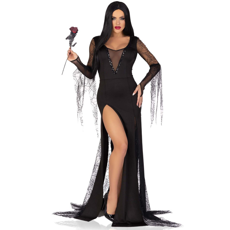 Костюм Мортиши Аддамс Leg Avenue Sexy Spooky Morticia L Костюм Мортиши Аддамс Leg Avenue Sexy Spooky Morticia L