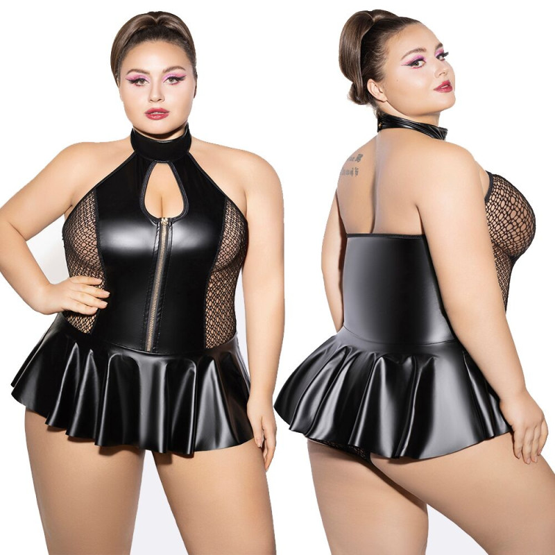 Боді JSY P61158 Black Plus Size Боді JSY P61158 Black Plus Size