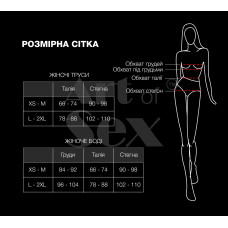 Эротические женские трусики Art of Sex Kаrin XS/M Черные
