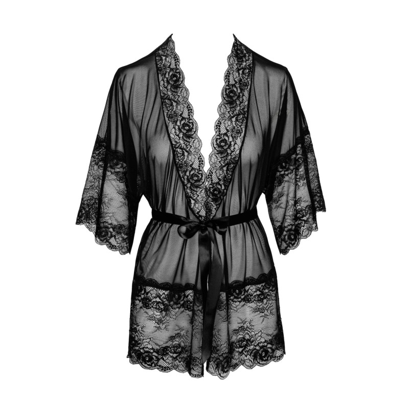 Пеньюар Kissable Midnight Kiss Negligee S/M Пеньюар Kissable Midnight Kiss Negligee S/M