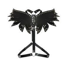 Женская портупея Art of Sex - Wings черная XS-M, экокожа