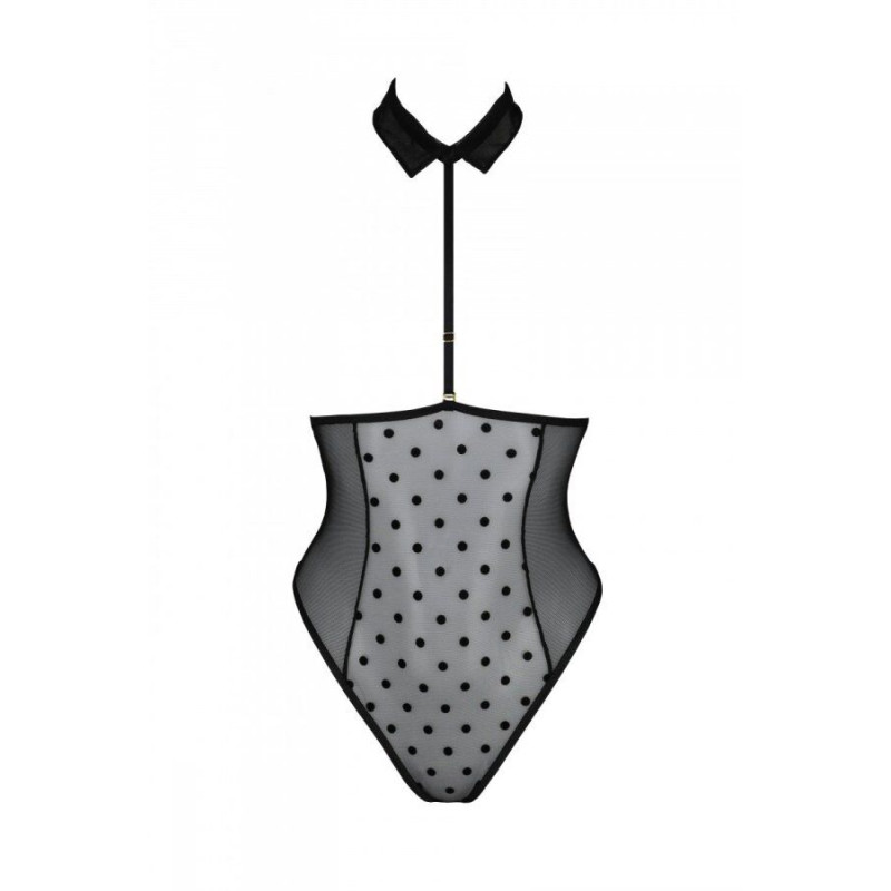 Эротическое боди Passion TRISHA BODY, S/M, black, с открытыми чашками Эротическое боди Passion TRISHA BODY, S/M, black, с открытыми чашками