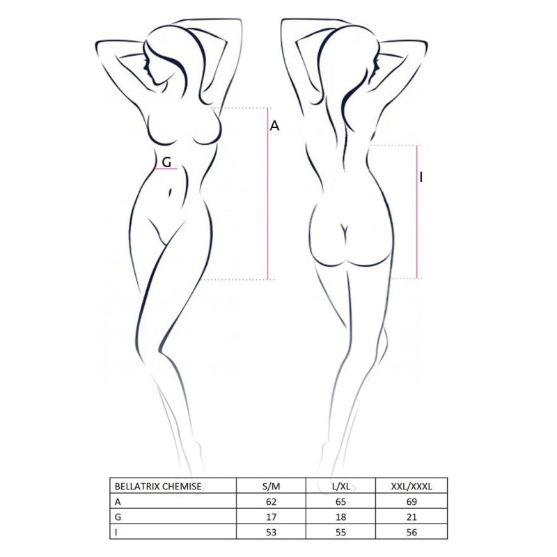 Сексуальное платье со шнуровкой Passion Erotic Line BELLATRIX CHEMISE S/M Черное Сексуальное платье со шнуровкой Passion Erotic Line BELLATRIX CHEMISE S/M Черное