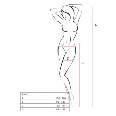 Эротические колготки Passion BS002 S/XL Черные