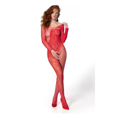 Бодистокинг Passion BS107 One Size, red