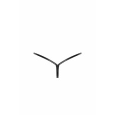 Трусики-стринги Noir Handmade P012 Wild, XL, под латекс, крокодиловый принт, застежки по бокам