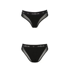 Трусики с прозрачной вставкой Passion PS002 PANTIES XL, black
