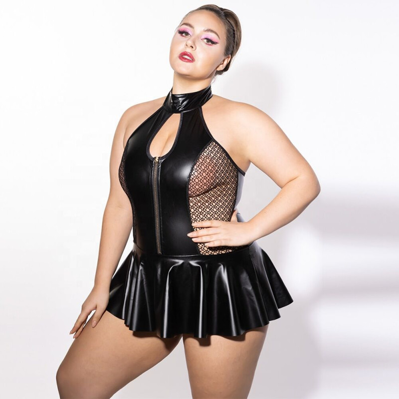 Боді JSY P61158 Black Plus Size Боді JSY P61158 Black Plus Size