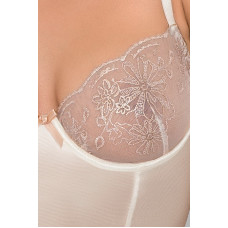 Корсет жіночий Passion Passion LOTUS CORSET S/M Кремовий