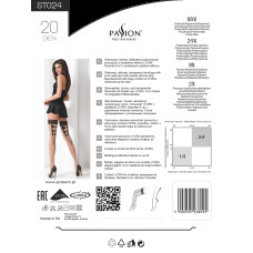 Високі панчохи Passion ST024 3/4 Чорні