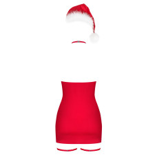 Сорочка Obsessive Kissmas chemise red L/XL