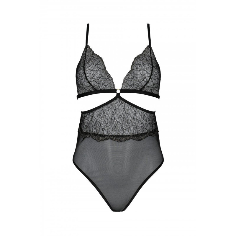 Боди Passion AMBERLY BODY black, S/M, открытая спина, низ стринги Боди Passion AMBERLY BODY black, S/M, открытая спина, низ стринги