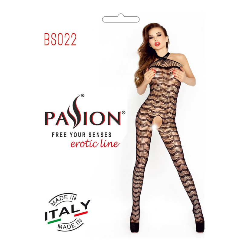 Бодистокинг Passion BS022 S/XL Черный Бодистокинг Passion BS022 S/XL Черный
