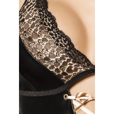 Боді Passion комбінезон AGAWA BODY XXL/XXXL Чорне