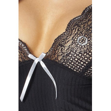 Сукня бебі дол Passion EDITH CHEMISE XXL/XXXL Чорна