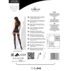 Женские чулки Passion ST025 1/2 Черные