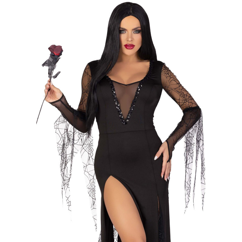 Костюм Мортиши Аддамс Leg Avenue Sexy Spooky Morticia S Костюм Мортиши Аддамс Leg Avenue Sexy Spooky Morticia S