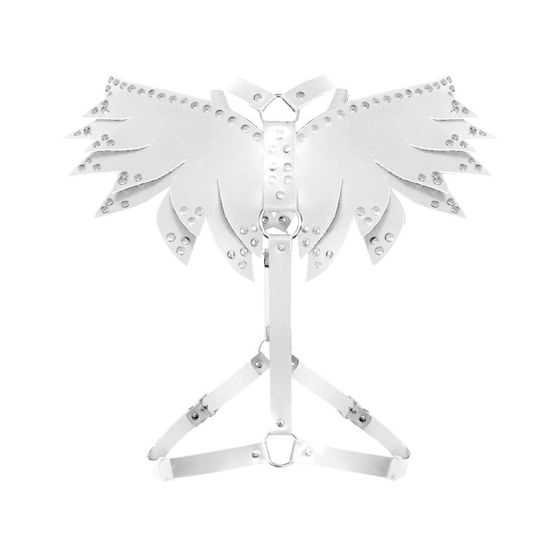 Жіноча портупея Art of Sex - Wings біла XS-M, екошкіра Жіноча портупея Art of Sex - Wings біла XS-M, екошкіра