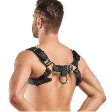 Портупея на плечи Bedroom Fantasies: Bruno Bondage Harness, черная
