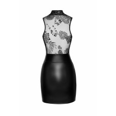 Платье Noir Handmade F241 Short dress with powerwetlook skirt and tulle top, XL