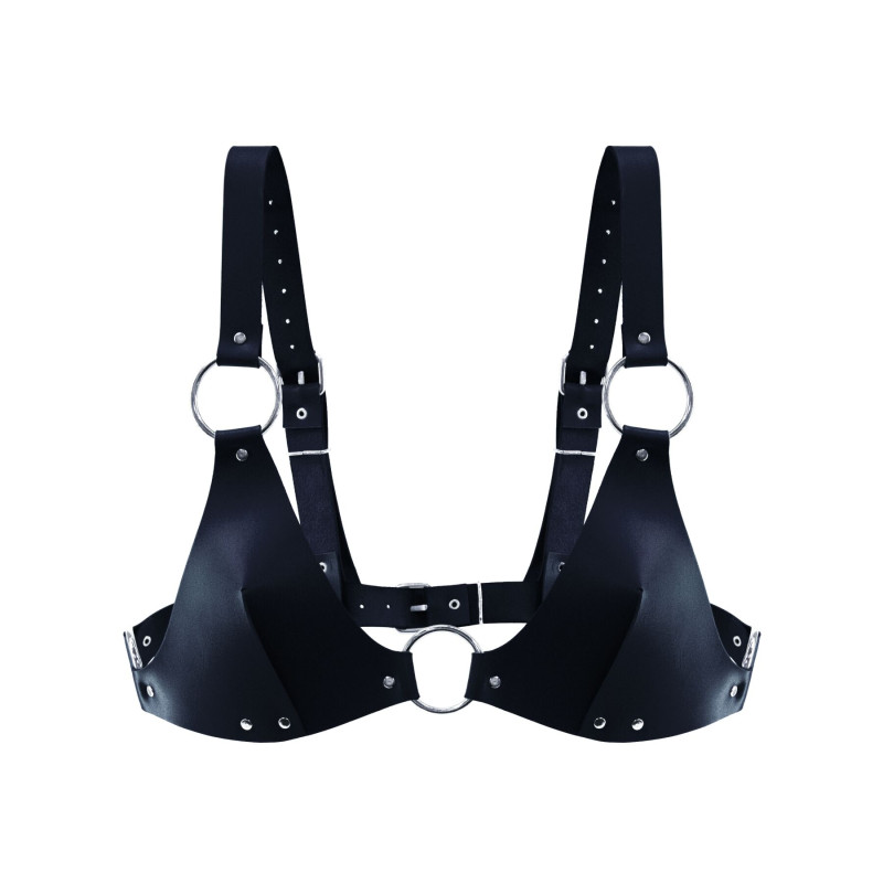 Лиф из натуральной кожи Feral Feelings - Bikini Top Black Лиф из натуральной кожи Feral Feelings - Bikini Top Black