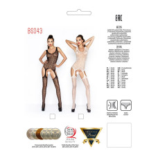 Бодистокинг Passion BS043 S/XL Белый