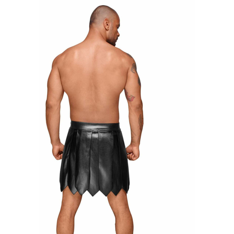 Мужская юбка гладиатора Noir Handmade H053 Eco leather men's gladiator skirt, L, экокожа Мужская юбка гладиатора Noir Handmade H053 Eco leather men's gladiator skirt, L, экокожа