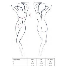 Боди Passion JOANA BODY S/M Черное