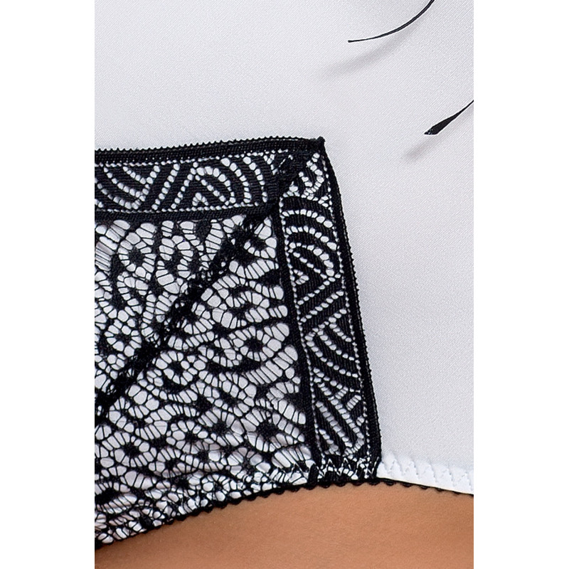 Соблазнительное Боди Passion SUELO BODY L/XL Белое