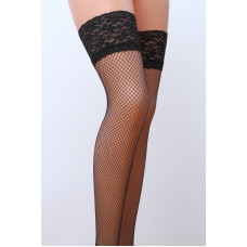 Панчохи в сітку Passion ST020 3/4 Чорні