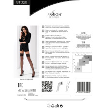 Панчохи в сітку Passion ST020 3/4 Чорні