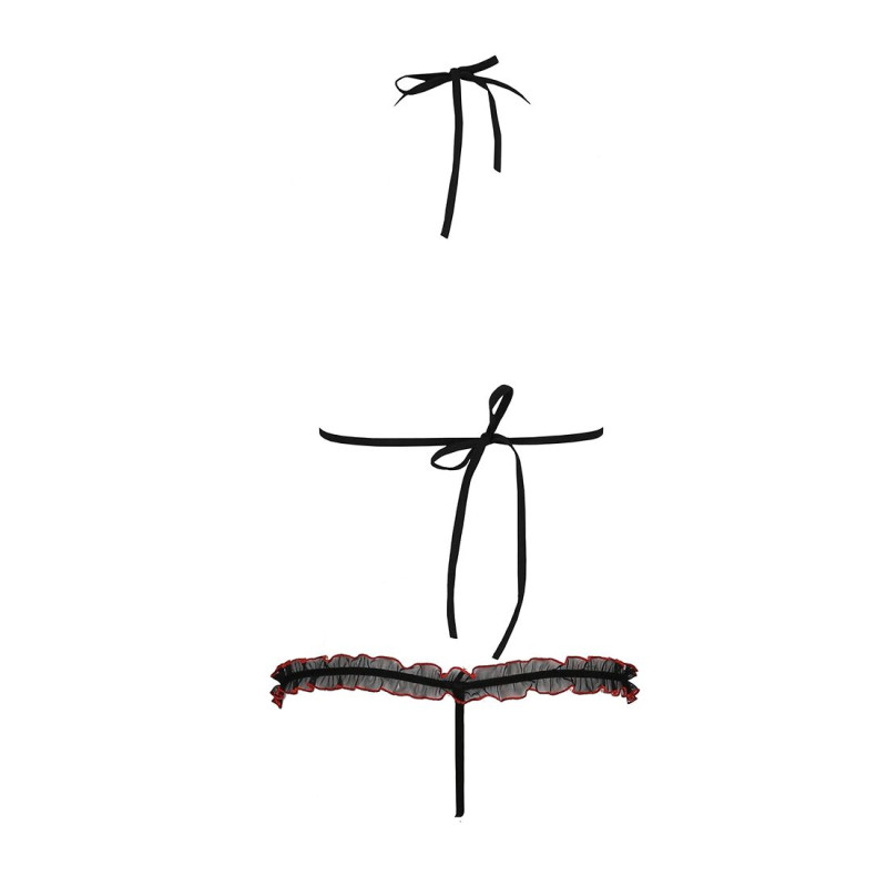 Комплект белья Passion GIANA BIKINI S/M Черный