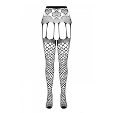 Эротические колготки-бодистокинг Passion ECO S009 red