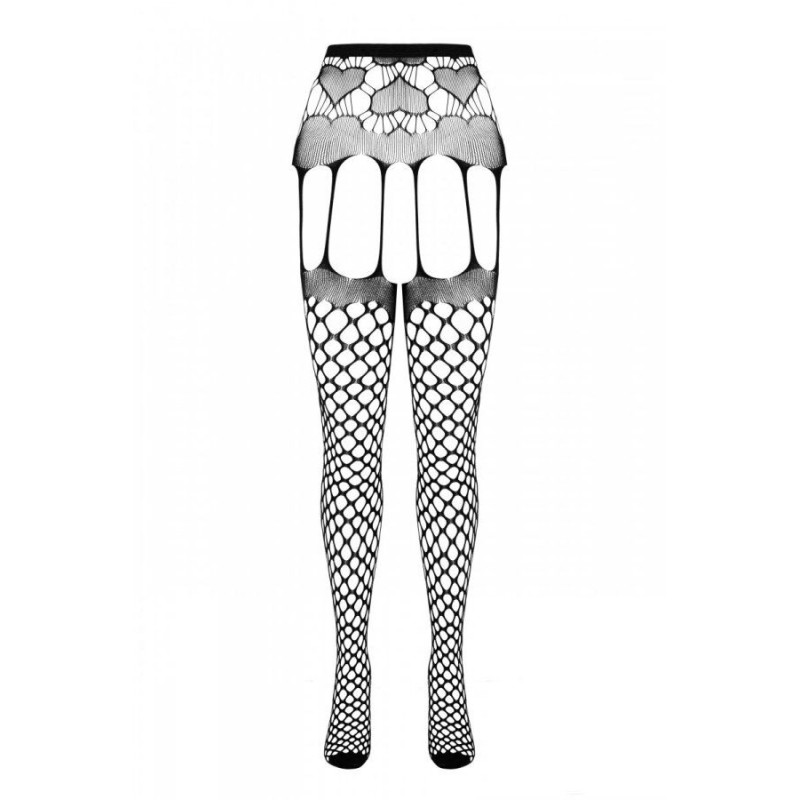 Еротичні колготки-бодістокінг Passion ECO S009 red