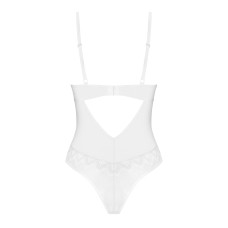 Боди Obsessive Alissium Teddy XS/S, лиф с мягкой чашкой, высокие вырезы для ног