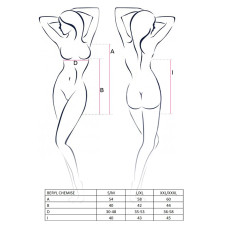 Бэби долл Passion Erotic Line BERYL CHEMISE L/XL Черный