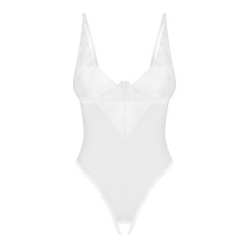 Боди з доступом Obsessive Alissium crotchless teddy, M/L, лиф с мягкой чашкой, высокие трусики