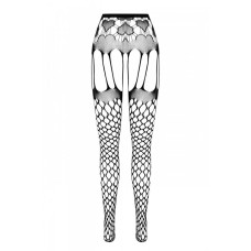 Эротические колготки-бодистокинг Passion ECO S009 red