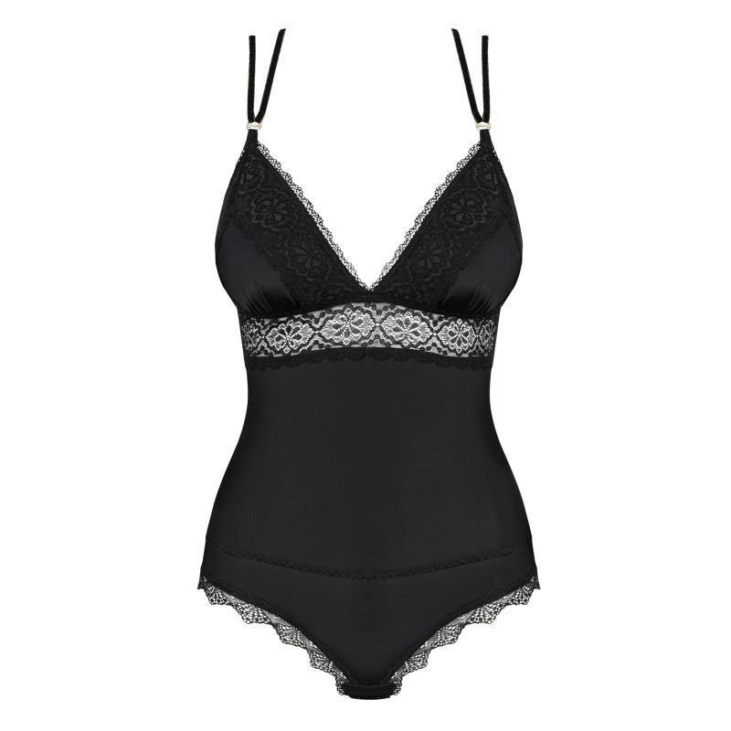 Боди Obsessive Lolitte Черный S/M