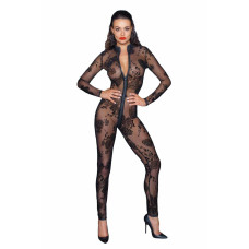 Сетчатый бодистокинг Noir Handmade F237 Long tulle overall, L