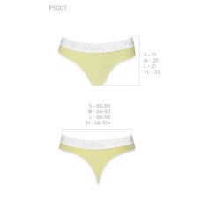 Спортивные трусики-стринги Passion PS007 PANTIES L, yellow
