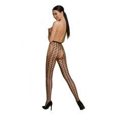Эротические колготки-бодистокинг Passion ECO S007 black
