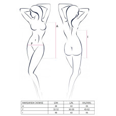 Пеньюар Passion MARGARIDA CHEMISE XXL/XXXL Черный