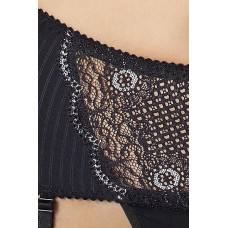 Комплект еротичної білизни Passion EDITH SET S/M Чорний