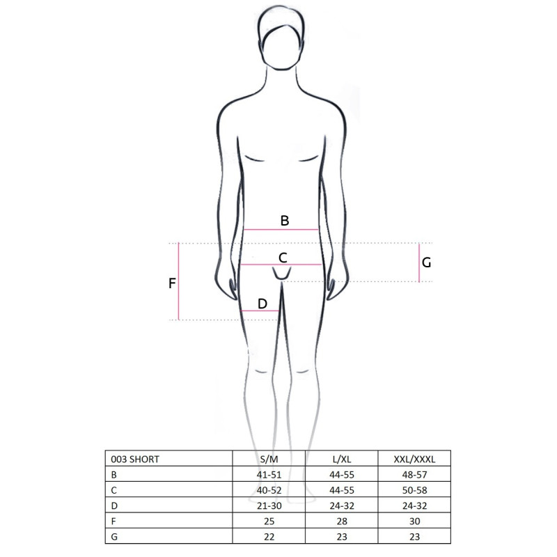 Сексуальні шортики Passion 003 SHORT XXL/XXXL Чорні Сексуальні шортики Passion 003 SHORT XXL/XXXL Чорні