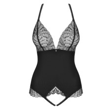 Боди Obsessive Chiccanta Черный L/XL