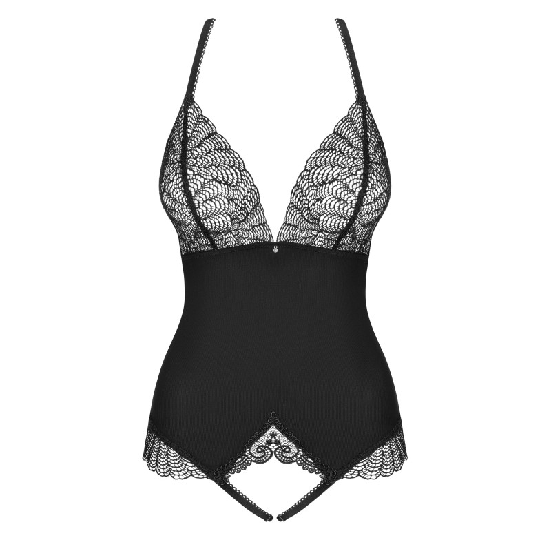 Боди Obsessive Chiccanta Черный L/XL Боди Obsessive Chiccanta Черный L/XL