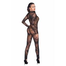 Сетчатый бодистокинг Noir Handmade F237 Long tulle overall, M