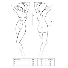 Корсет Passion BES CORSET S/M Черный