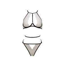 Комплект белья Passion CHIKA SET, L/XL, cream, топ, трусики